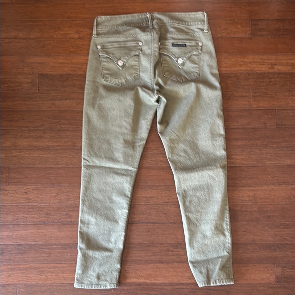 Hudson Jeans Green Skinny Jeans - Picture 2 of 2